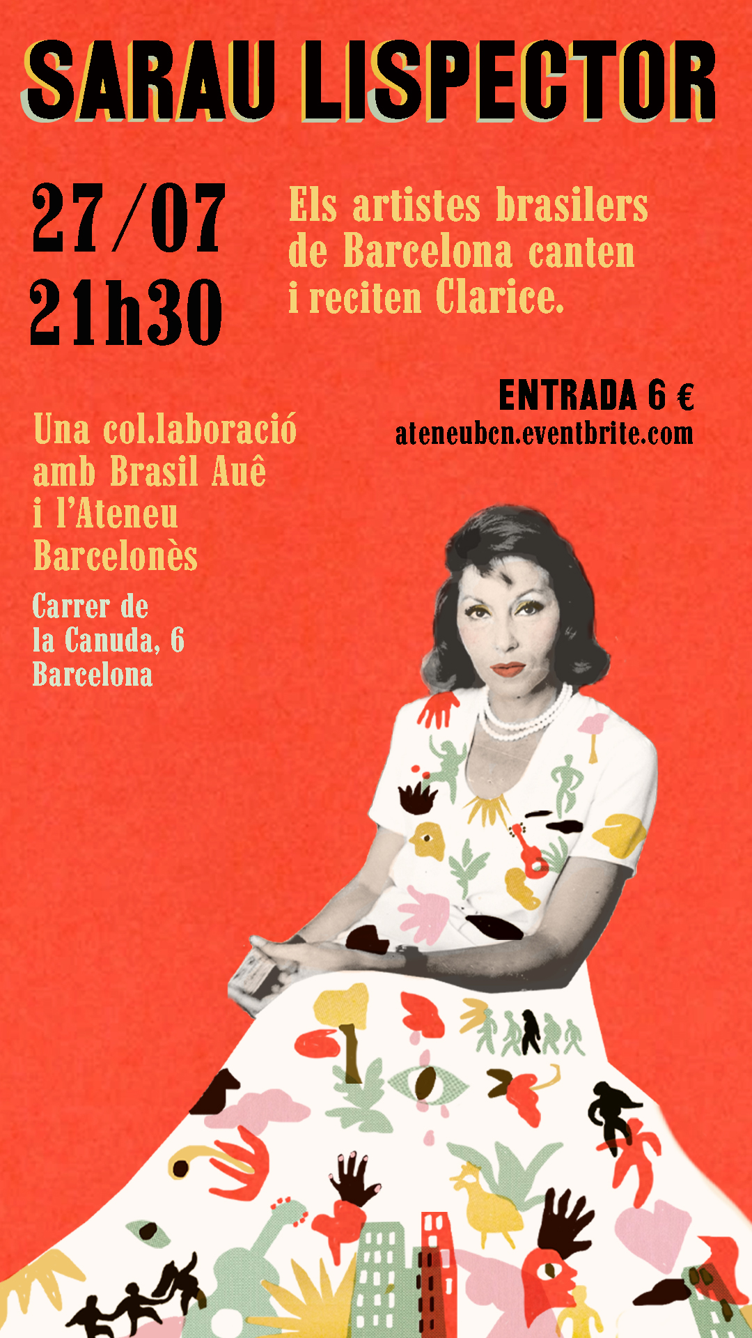 Obra de Clarice Lispector é lançada na Catalunha, com música brasileira picture